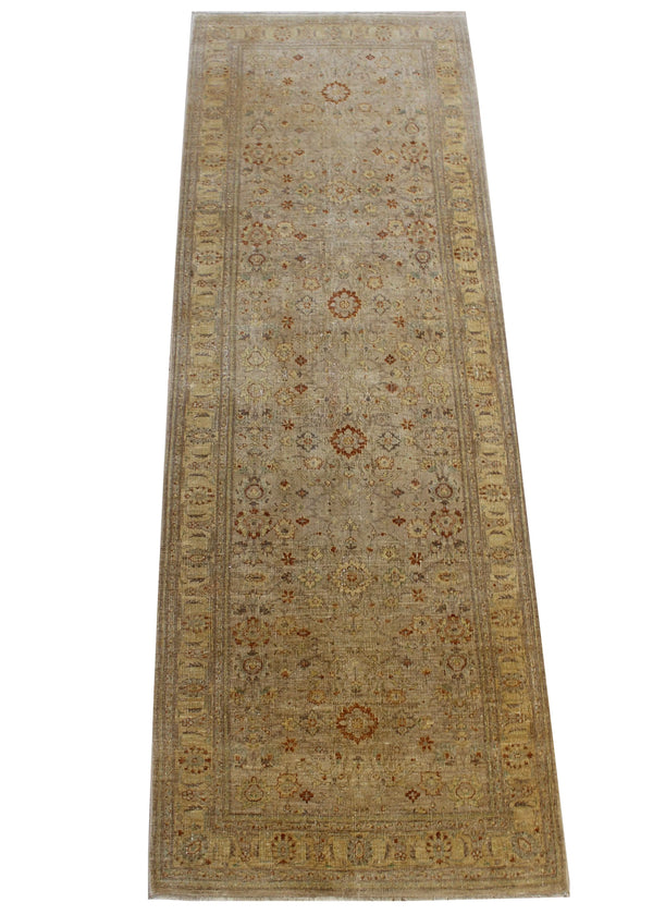 5'1"x14'9" Sultanabad Hand Knotted
