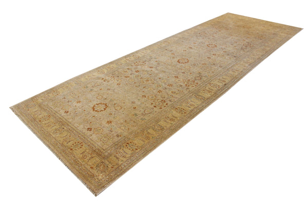 5'1"x14'9" Sultanabad Hand Knotted