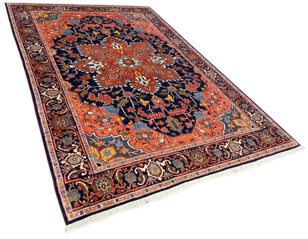 5'1"x7'1" Heriz (s) Hand Knotted