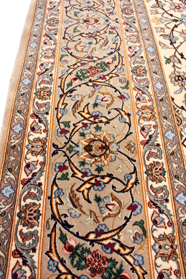 5'1x7'6 Isphahan Hand Knotted