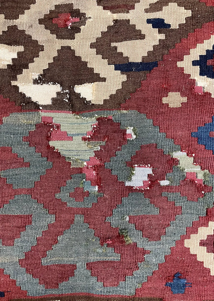 5'1"x9'11" Shahsavan Hand Knotted