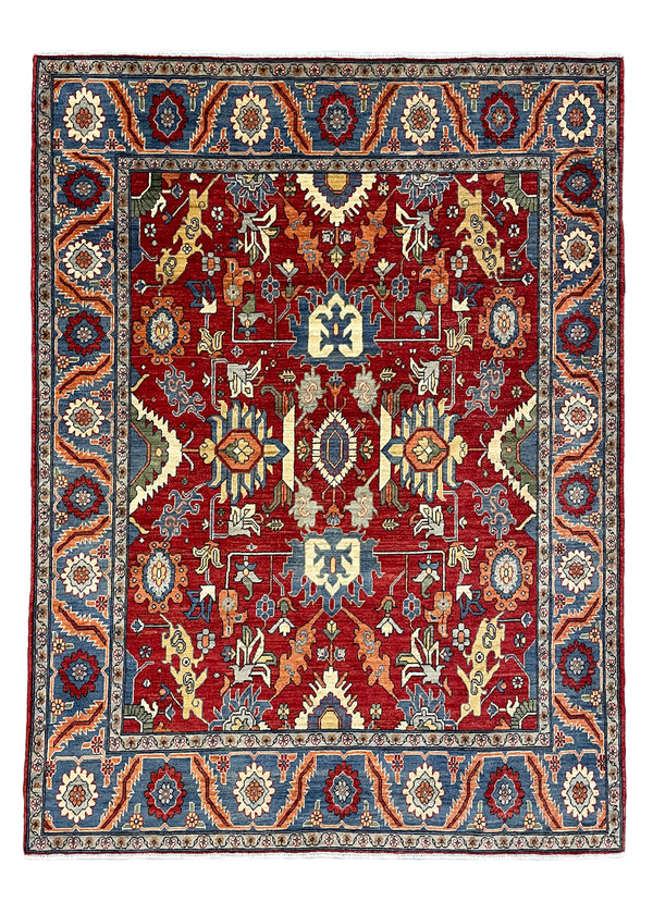 5'2"x6'11" Serapi Hand Knotted