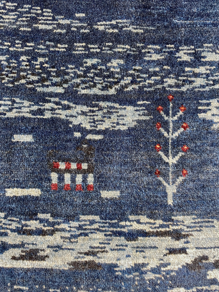 5'2"x6'3" Kashkuli Hand Knotted