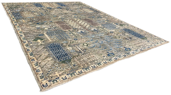 5'2"x6'7" Bakshiesh Hand Knotted