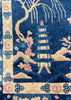 5'2"x7'11" Ningxia Pictorial Hand Knotted