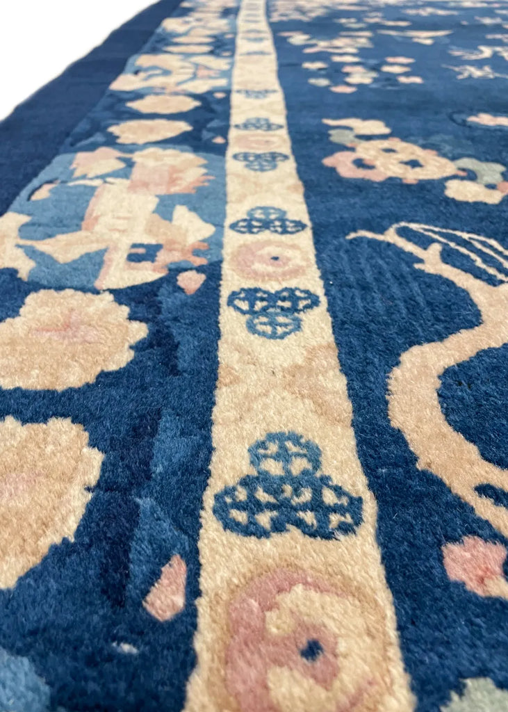 5'2"x7'11" Ningxia Pictorial Hand Knotted
