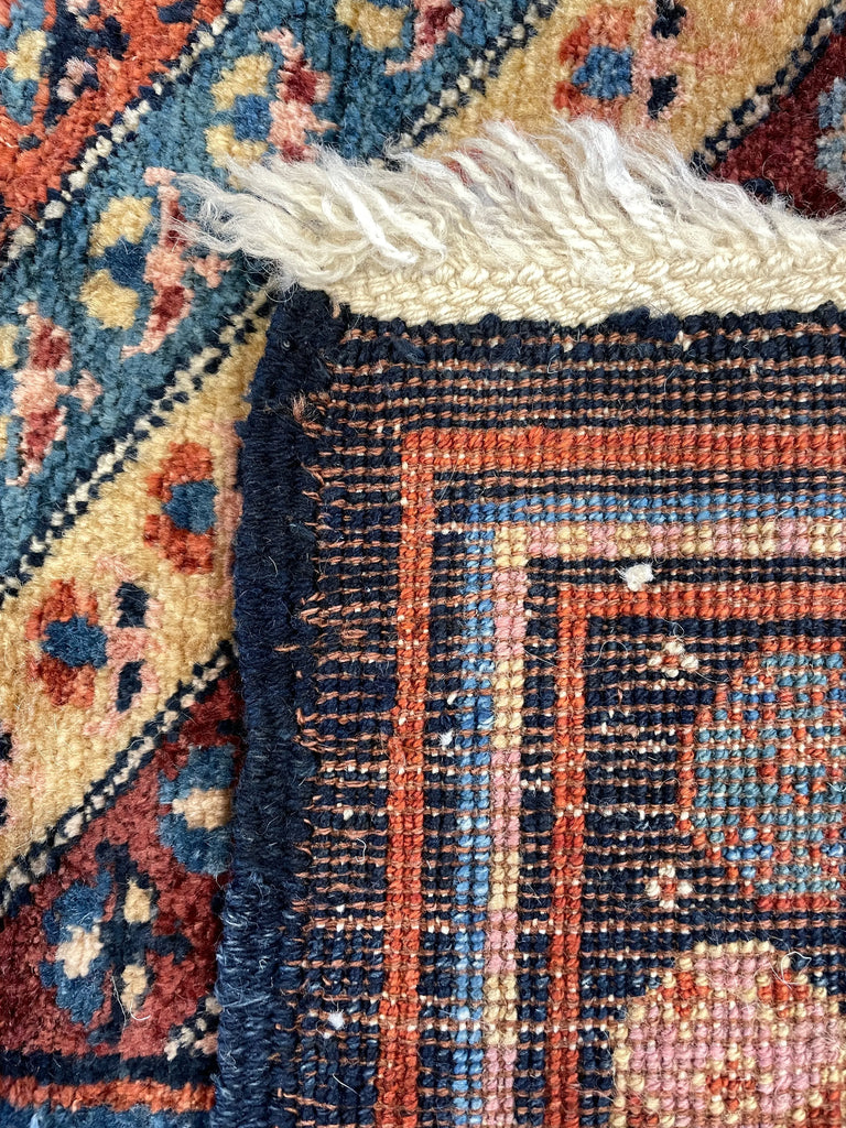 5'2"x7'5" Shah Saven Hand Knotted