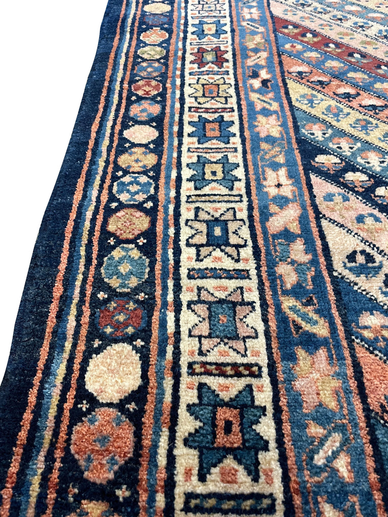 5'2"x7'5" Shah Saven Hand Knotted