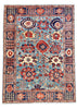5'2"x7' Afghan-Harshang (s) Hand Knotted