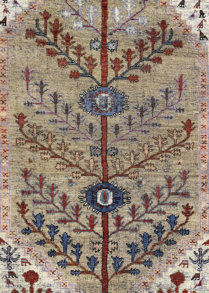 5'3"x7'1" Burano Bakshiesh Hand Knotted