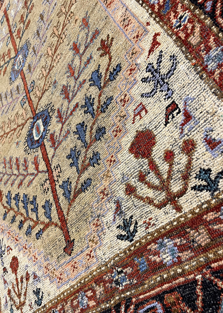 5'3"x7'1" Burano Bakshiesh Hand Knotted