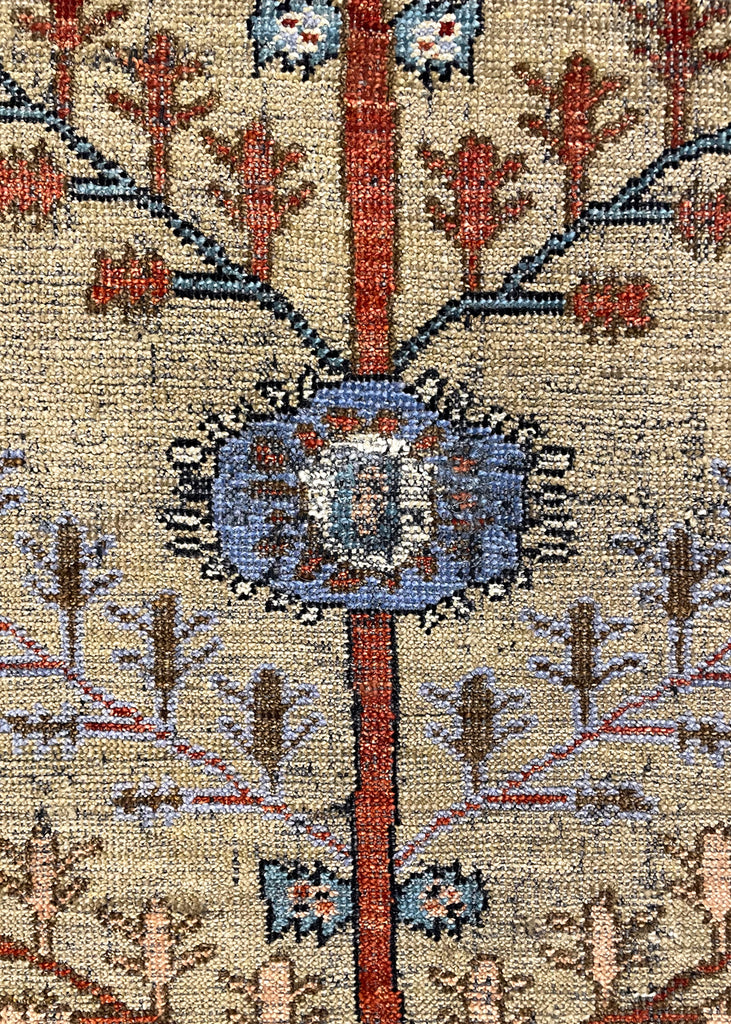 5'3"x7'1" Burano Bakshiesh Hand Knotted