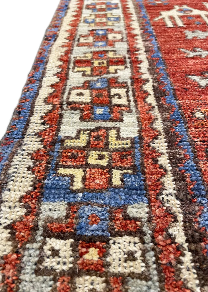 5'3"x7'2"' Burano Konya Hand Knotted