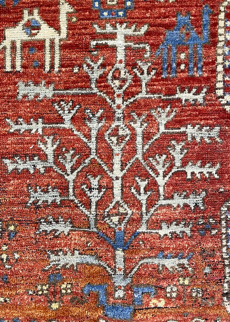 5'3"x7'2"' Burano Konya Hand Knotted