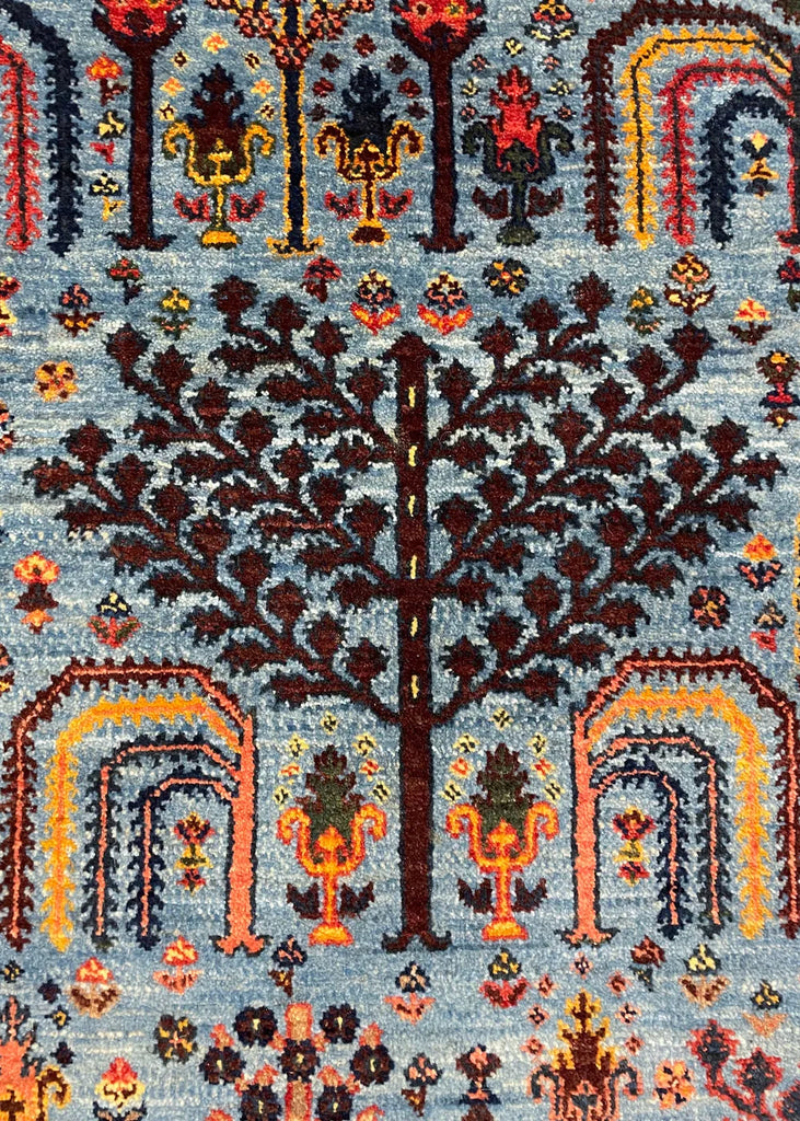 5'3"x7'6" Khamsehbaf Hand Knotted