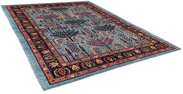 5'3"x7'6" Khamsehbaf Hand Knotted