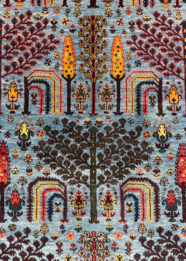 5'3"x7'6" Khamsehbaf Hand Knotted