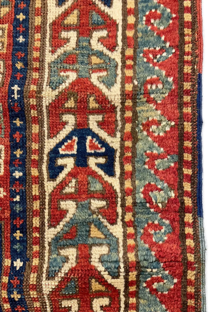 5'3"x7' Sewan Kazak Hand Knotted