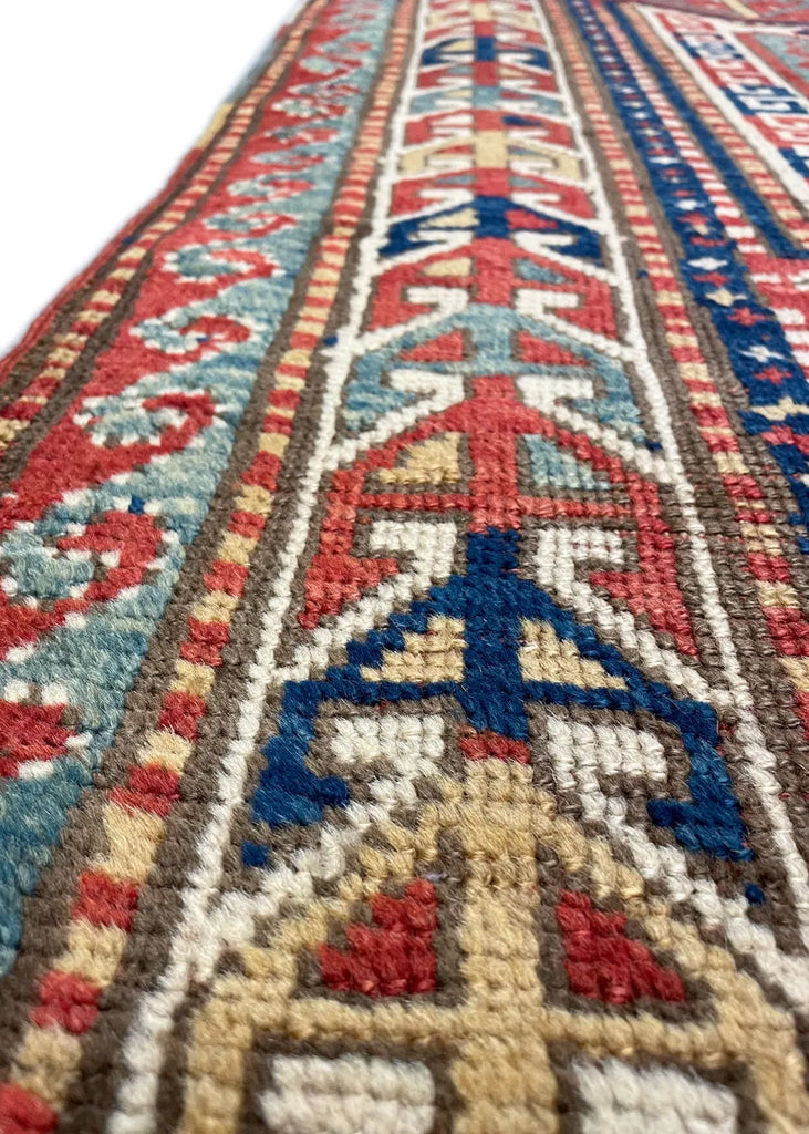 5'3"x7' Sewan Kazak Hand Knotted