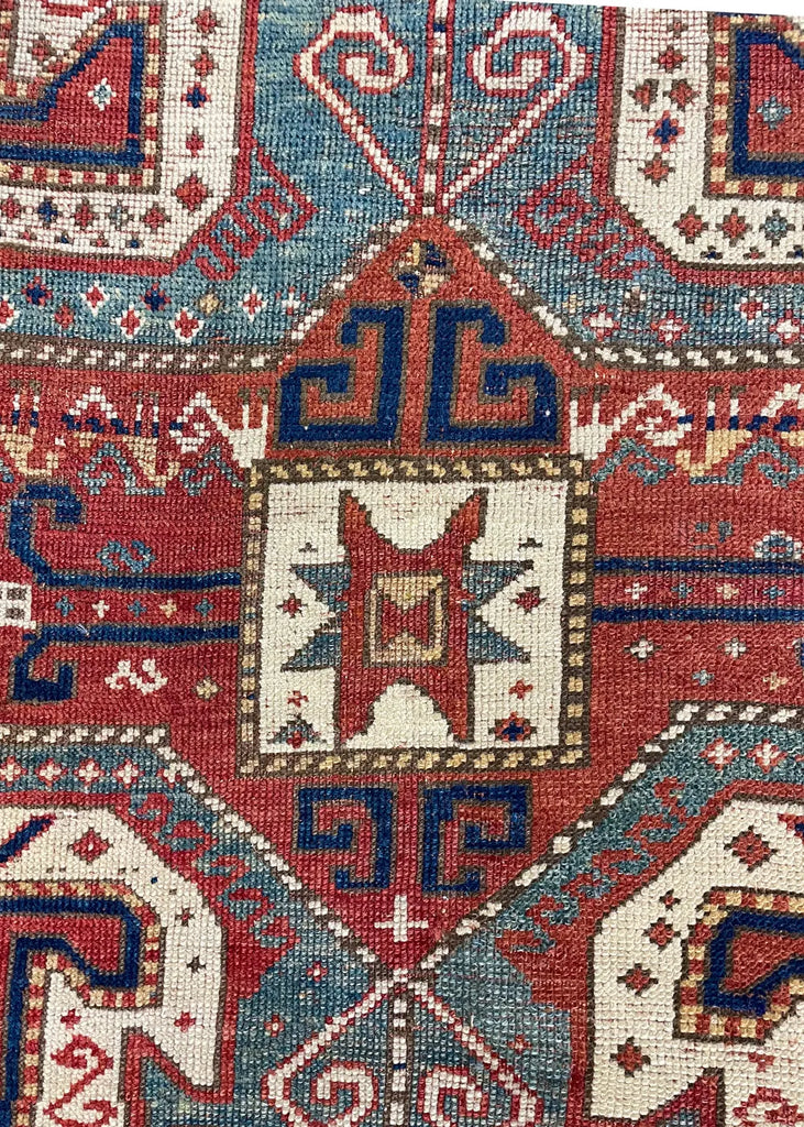 5'3"x7' Sewan Kazak Hand Knotted