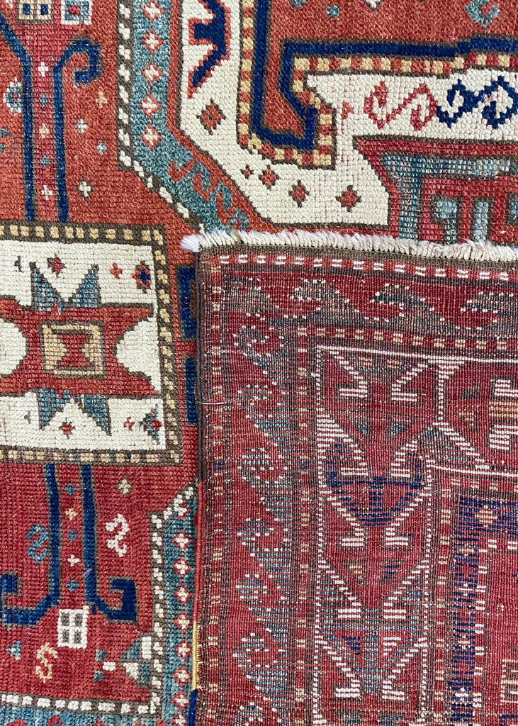 5'3"x7' Sewan Kazak Hand Knotted