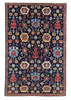 5'4"x8' Harshang Hand Knotted
