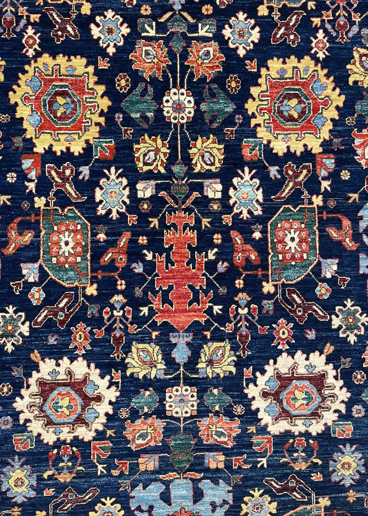 5'4"x8' Harshang Hand Knotted