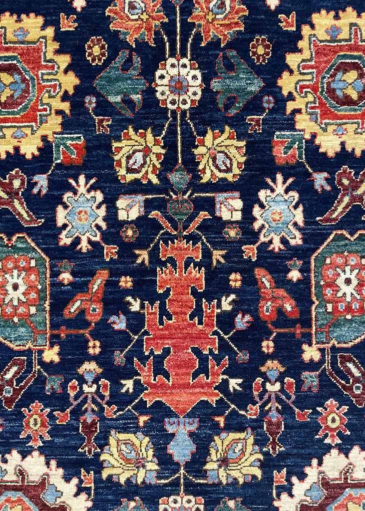 5'4"x8' Harshang Hand Knotted