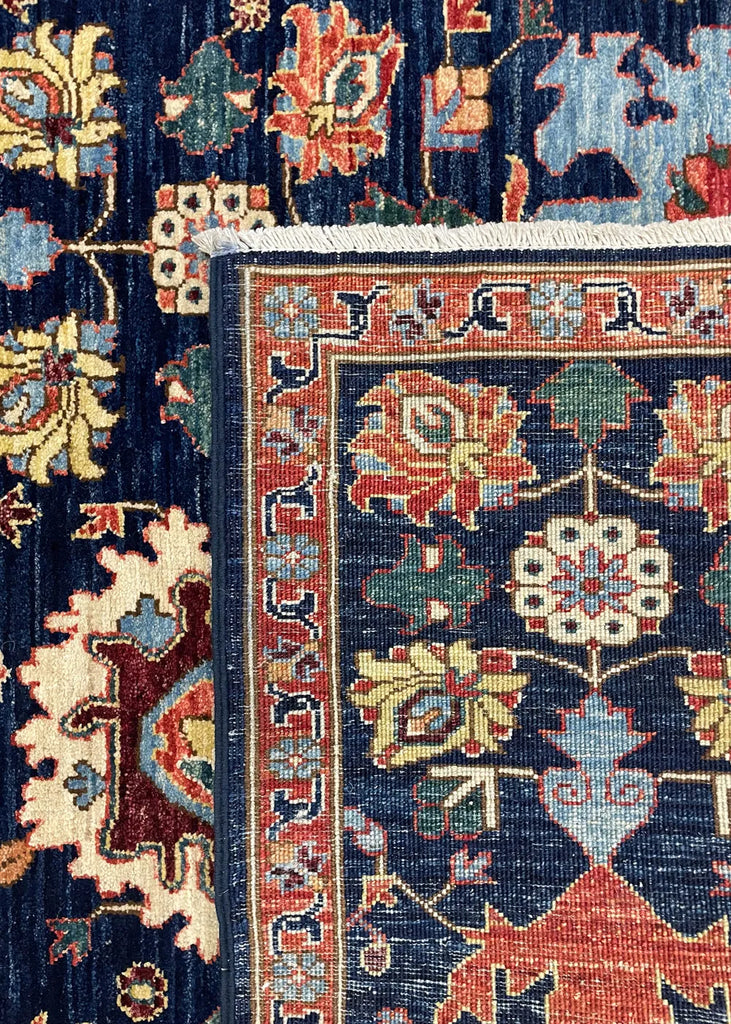 5'4"x8' Harshang Hand Knotted
