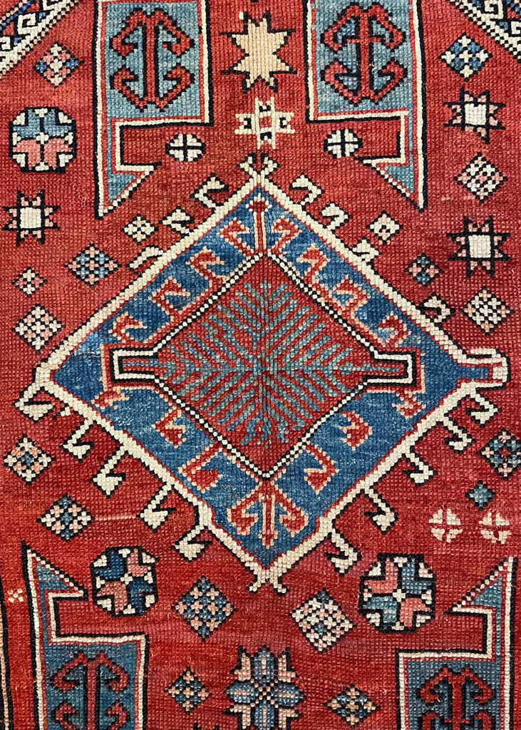 5'5"x7'2" Bergama Hand Knotted