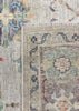5'5"x7'9" Oushak Hand Knotted