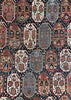 5'5"x9'3" Khamseh Hand Knotted