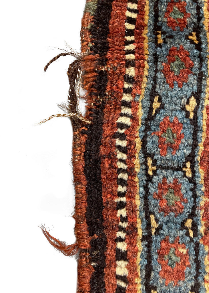 5'5"x9'3" Khamseh Hand Knotted