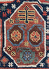 5'5"x9'3" Khamseh Hand Knotted
