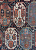 5'5"x9'3" Khamseh Hand Knotted