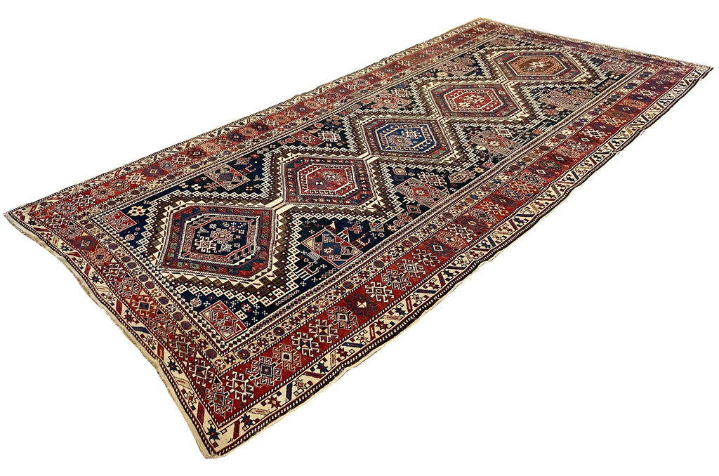 5'6"x10'7" Shirvan (s) Hand Knotted