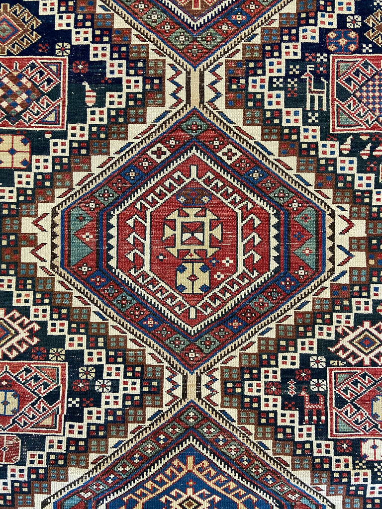 5'6"x10'7" Shirvan (s) Hand Knotted