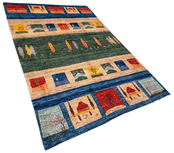 5'6"x7'3" Kashkuli Hand Knotted