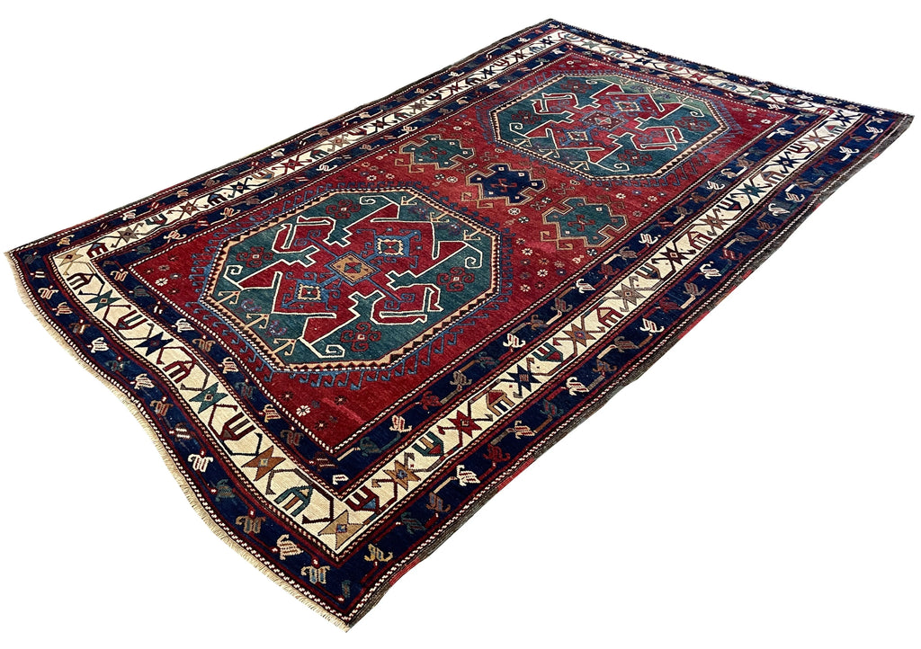 5'6"x8'10" Lori - Pambak Kazak Hand Knotted