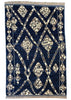 5'8"x8'8" Moroccan Style Hand Knotted