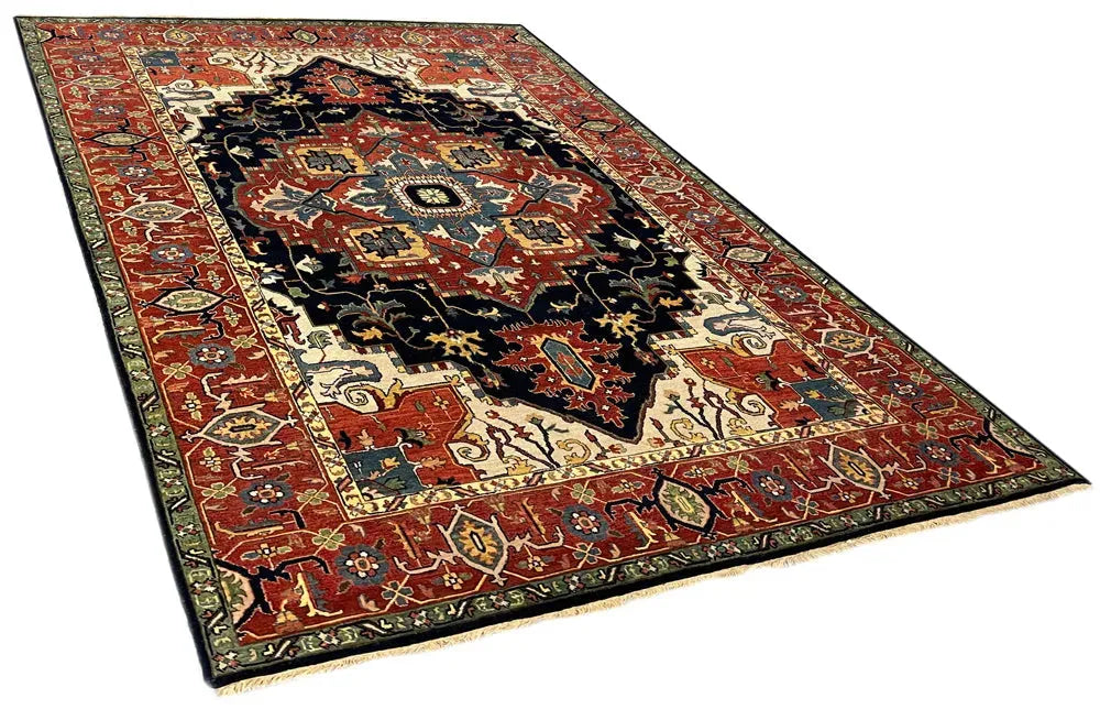 5'9"x8'10" Heriz (s) Hand Knotted