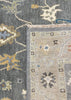 5'9"x9'3" Oushak Hand Knotted