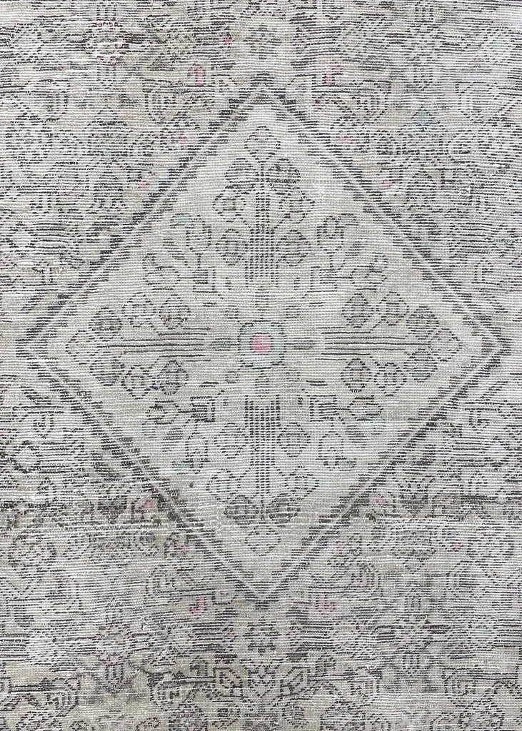 5'x10'2" Hamadan "Distressed" (s) Hand Knotted