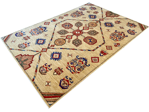 5'x6'11" Aspen Collection Hand Knotted