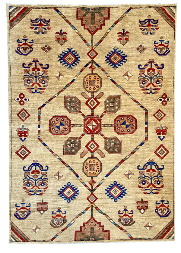 5'x6'11" Aspen Collection (s) Hand Knotted