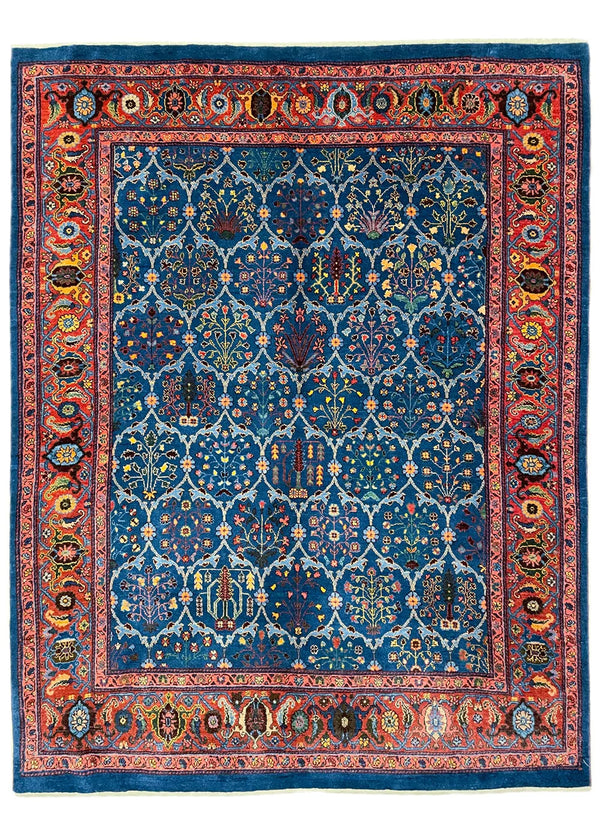 5'x6'5" Fine Khamsehbaf Hand Knotted