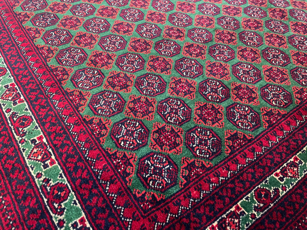 5'x6'6" Khoja Roshna Hand Knotted