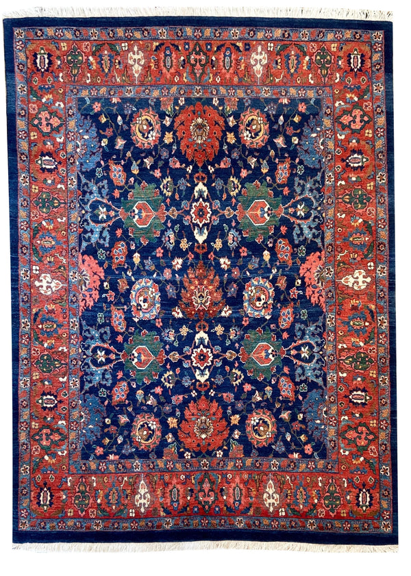 5'x6'8" Bijar Hand Knotted
