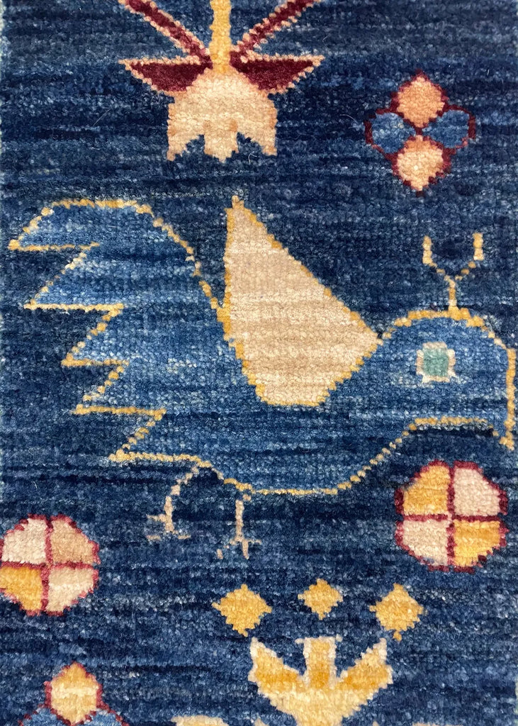 5'x6' Khamseh Hand Knotted