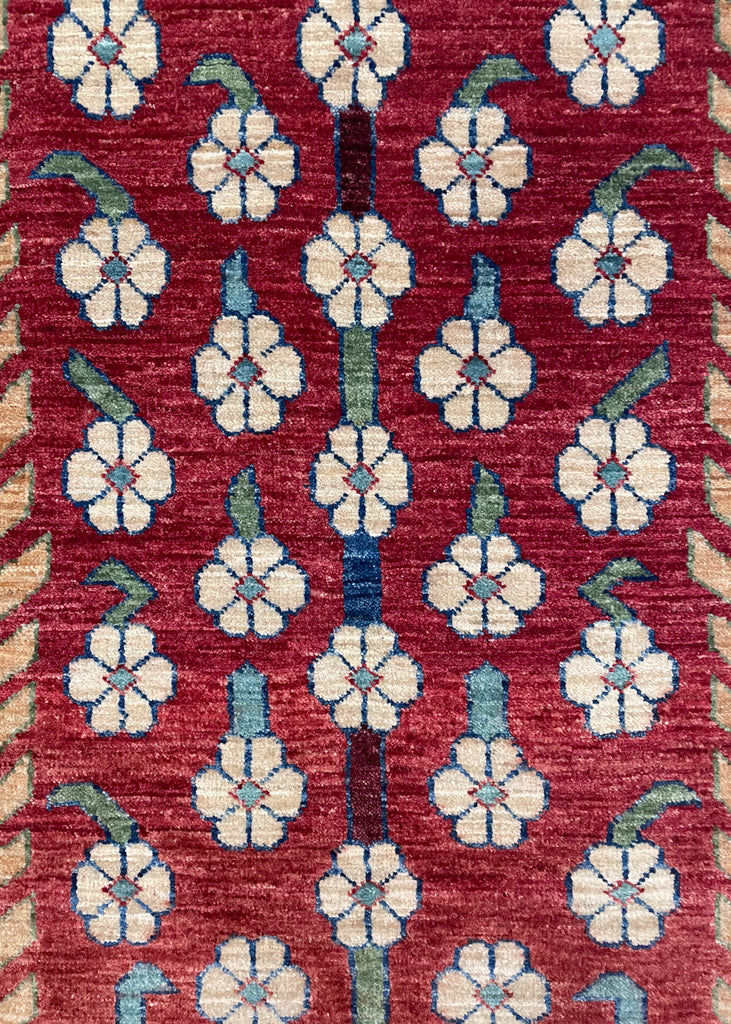 5'x6' Khamseh Hand Knotted